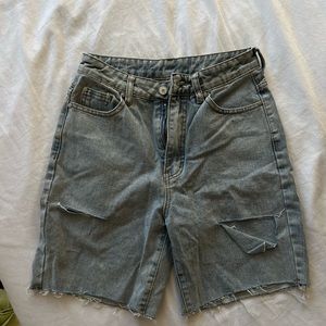 jean shorts